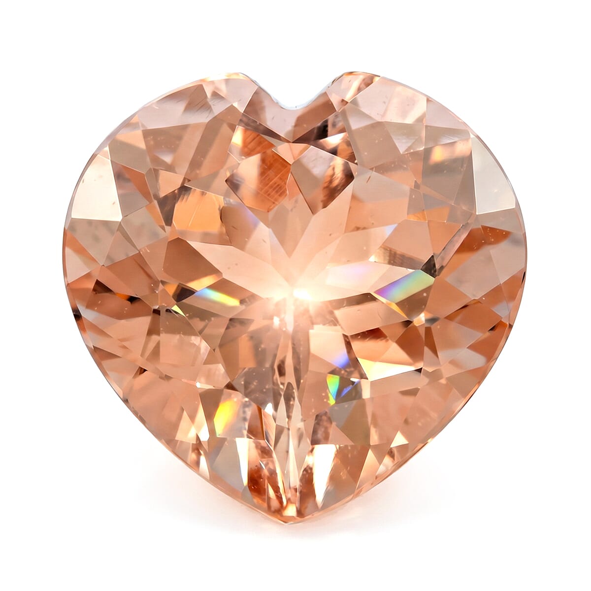 AAAA Marropino Morganite (Hrt 9 mm) 2.00 ctw