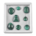 African Malachite Assorted Box (Mix Mix mm) 50.00 ctw - Sticky add to cart bar