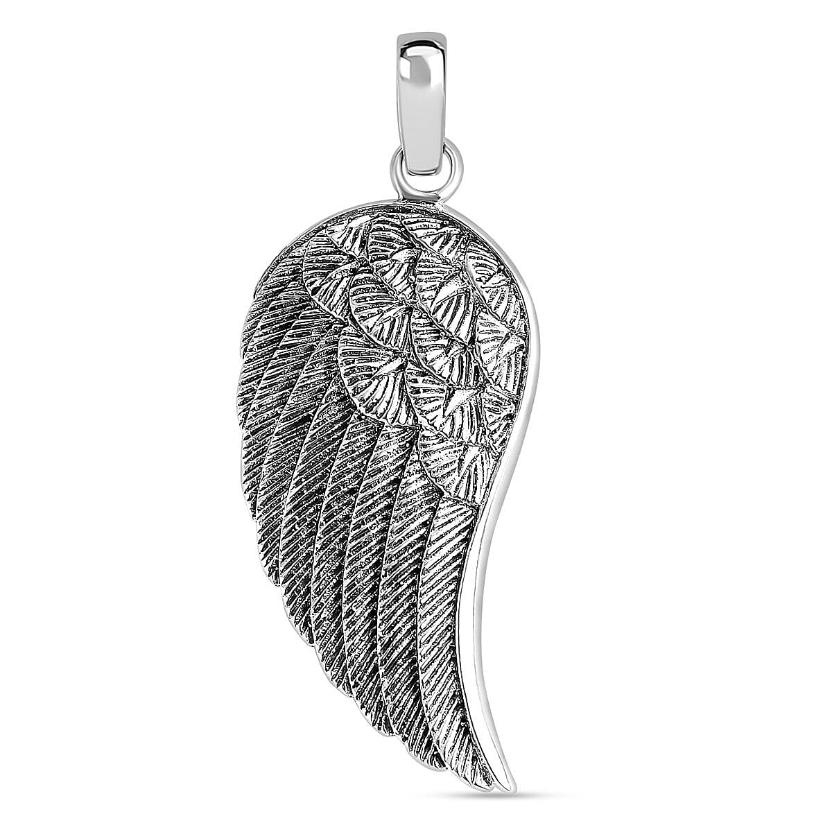 Bali Legacy Angel Wing Pendant without Chain in Sterling Silver 5.35 Grams