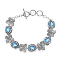 Artisan Crafted Premium Brazilian Citrine Fancy Bracelet Sterling Silver (7.25 In) 13.10 ctw - Sticky add to cart bar