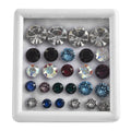 Multi Color Crystal by Swarovski Assorted Box (Rnd Mix Mix) 50.00 ctw - Sticky add to cart bar
