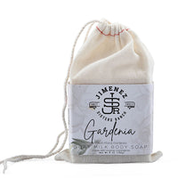 Jimenez Sisters Ranch Gardenia Goat Milk Bar Soap