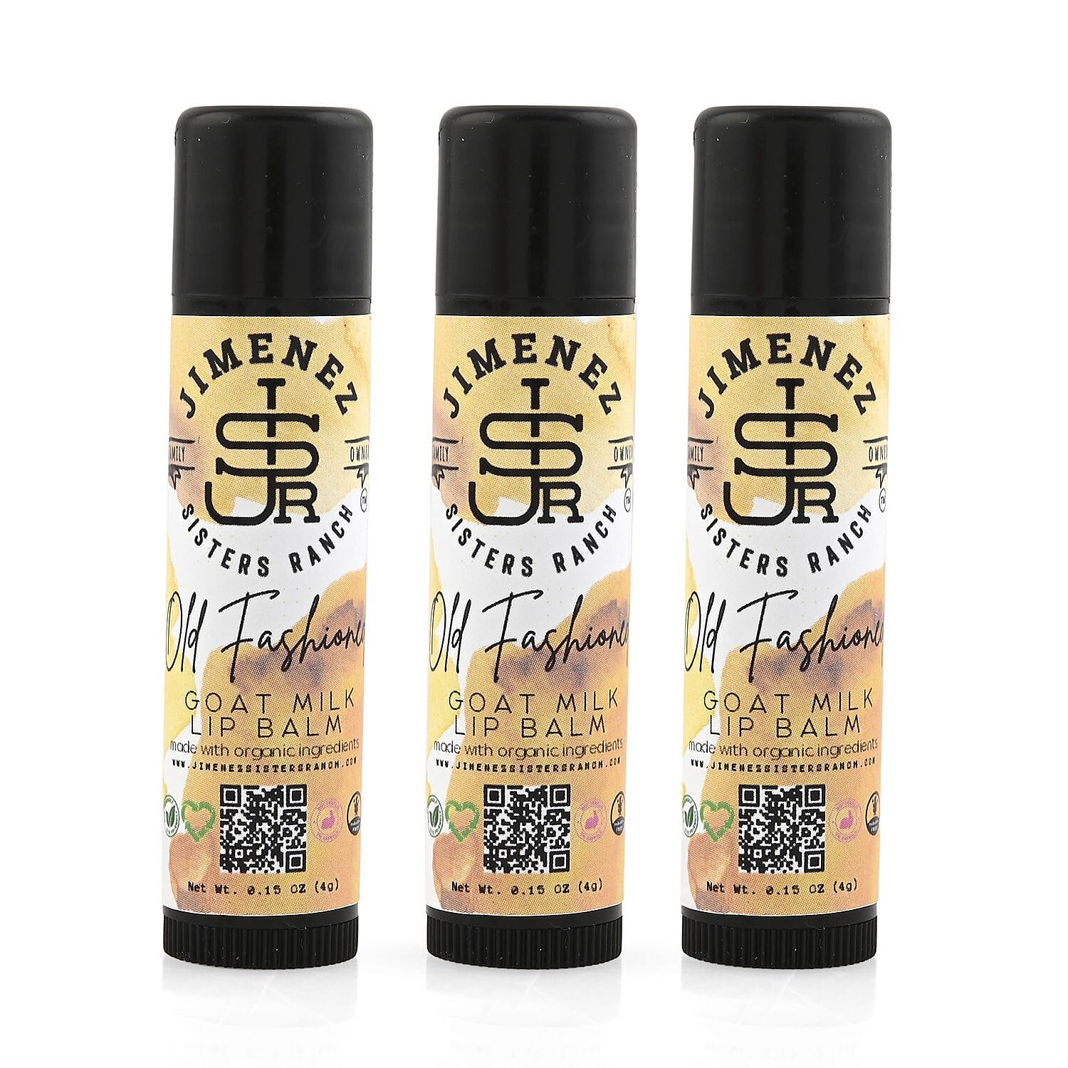 Jimenez Sisters Ranch 3 Pack Lip Balm- Old Fashioned