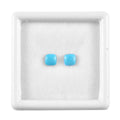 Sleeping Beauty Turquoise Set of 2 (Cush 5x5 mm) 1.16 ctw - Sticky add to cart bar