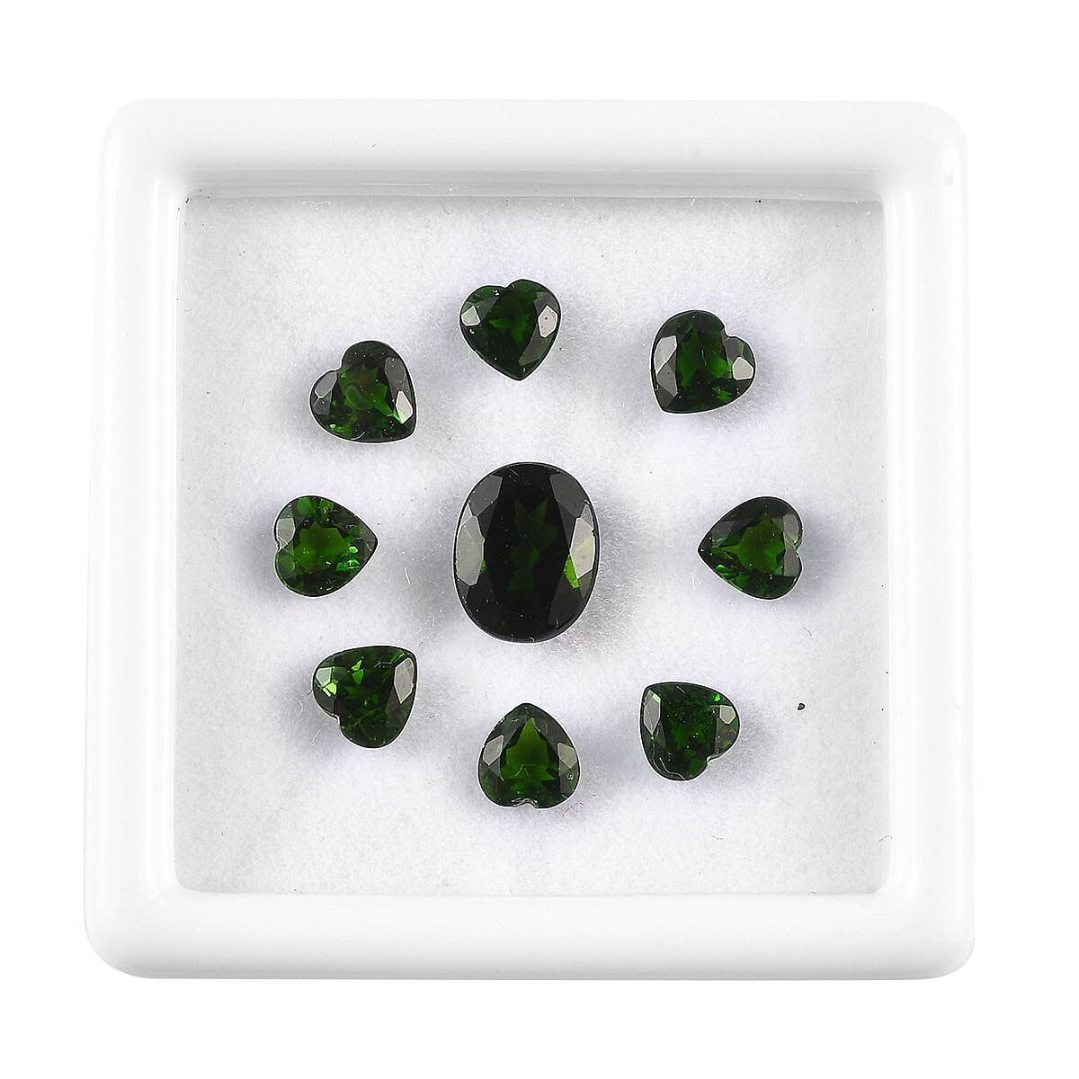 Chrome Diopside Assorted Box (Mix Mix mm) 5.63 ctw