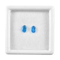 Malgache Neon Apatite (Ovl 6x4 mm) 0.85 ctw