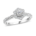Modani White Diamond 0.54 ctw Ring in 950 Platinum (Size 10.0) 5 Grams - Sticky add to cart bar