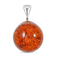 Baltic Amber Drop Pendant without Chain in Silver - Sticky add to cart bar