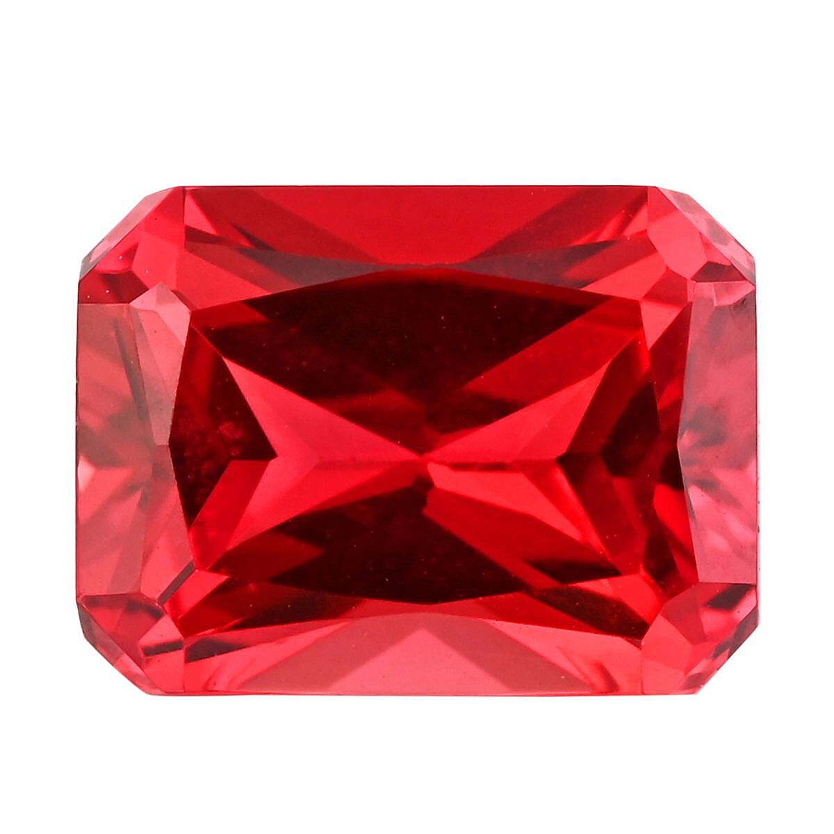 Luxuriant Lab Grown AAAA Padparadscha Sapphire (Oct 8x6 mm) 2.00 ctw