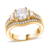 Yellow Gold Over Sterling Silver