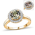 Luxoro 10K Yellow Gold AAA Turkizite, Diamond (I2) (0.20 cts) Ring (Size 10.0) 1.70 ctw - Sticky add to cart bar