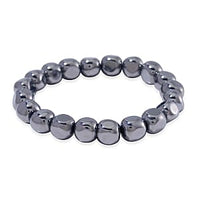 Terahertz Trapezoid Beaded Stretch 128.50 ctw Bracelet (7.00-7.50 In)