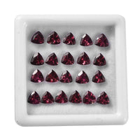 Orissa Rhodolite Garnet Assorted Box (Trl 5 mm) 10.00 ctw