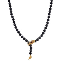 Green Jade (D), Multi Genstone Fancy Necklace with Lobter Lock in 18K Vermeil YG Over Sterling Silver (18 -20 Inches) 220.90 ctw