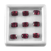 Orissa Rhodolite Garnet Assorted Box (Cush 7x5 mm) 10.00 ctw
