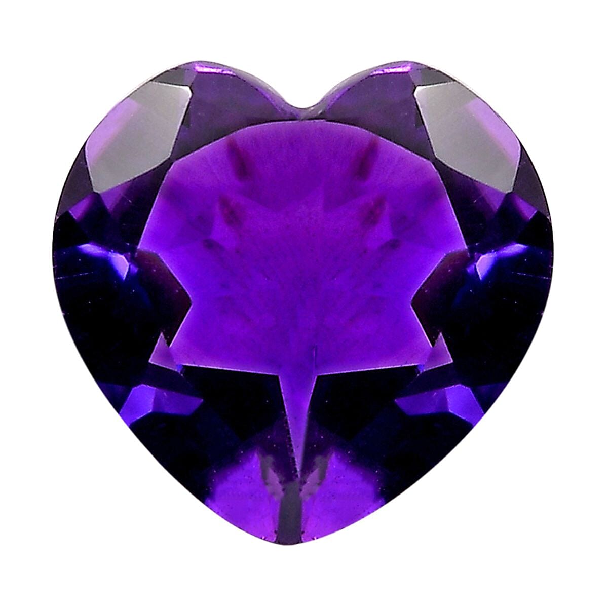 AA African Amethyst (Hrt 7 mm) 0.88 ctw