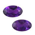 AA African Amethyst Set of 2 (Ovl 5x3 mm) 0.39 ctw - Sticky add to cart bar