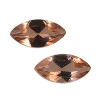 Jenipapo Andalusite Set of 2 (Mrq 5x2.5 mm) 0.21 ctw