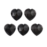 AA Black Onyx Set of 3 (Hrt 6 mm) 4.17 ctw