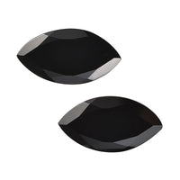 Black Onyx Set of 2 (Mrq 12x6.5 mm) 3.69 ctw