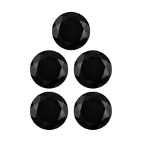AA Black Onyx Set of 5 (Rnd 5 mm) 2.18 ctw