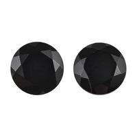 AA Black Onyx Set of 2 (Rnd 6 mm) 1.35 ctw