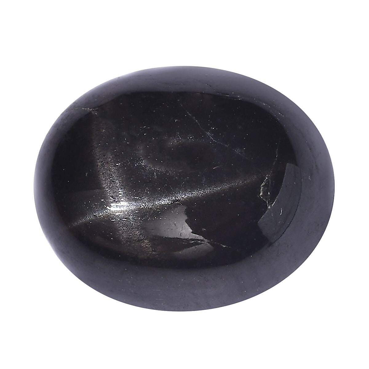 Black Star Diopside (Ovl 12x10 mm) 6.12 ctw