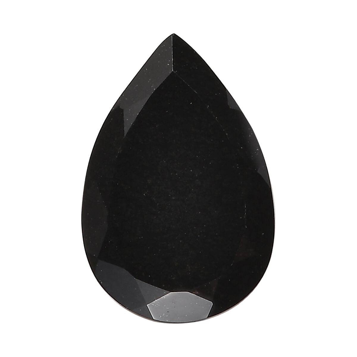 Australian Black Tourmaline (Pear 12x8 mm) 2.28 ctw