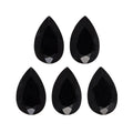 Australian Black Tourmaline Set of 5 (Pear 5x3 mm) 0.95 ctw - Sticky add to cart bar