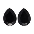 Australian Black Tourmaline Set of 2 (Pear 8x6 mm) 2.11 ctw - Sticky add to cart bar