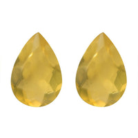 Canary OpalÂ Set of 2 (Pear 6x4 mm) 0.44 ctw Loose Gemstone