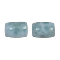 Larimar Set of 2 (Cush 6x4 mm) 1.15 ctw - Sticky add to cart bar