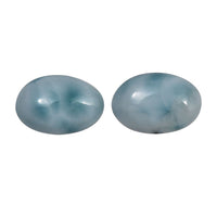 Larimar Set of 2 (Ovl 6x4 mm) 1.03 ctw