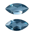 London Blue Topaz Set of 2 (Mrq 5x2.5 mm) 0.31 ctw - Sticky add to cart bar