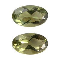 Bohemian Moldavite Set of 2 (Ovl 5x3 mm) 0.36 ctw