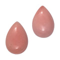 Peach Opal Set of 2 (Pear 6x4 mm) 0.55 ctw - Sticky add to cart bar