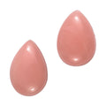 AA Peach Opal Set of 2 (Pear 6x4 mm) 0.52 ctw - Sticky add to cart bar