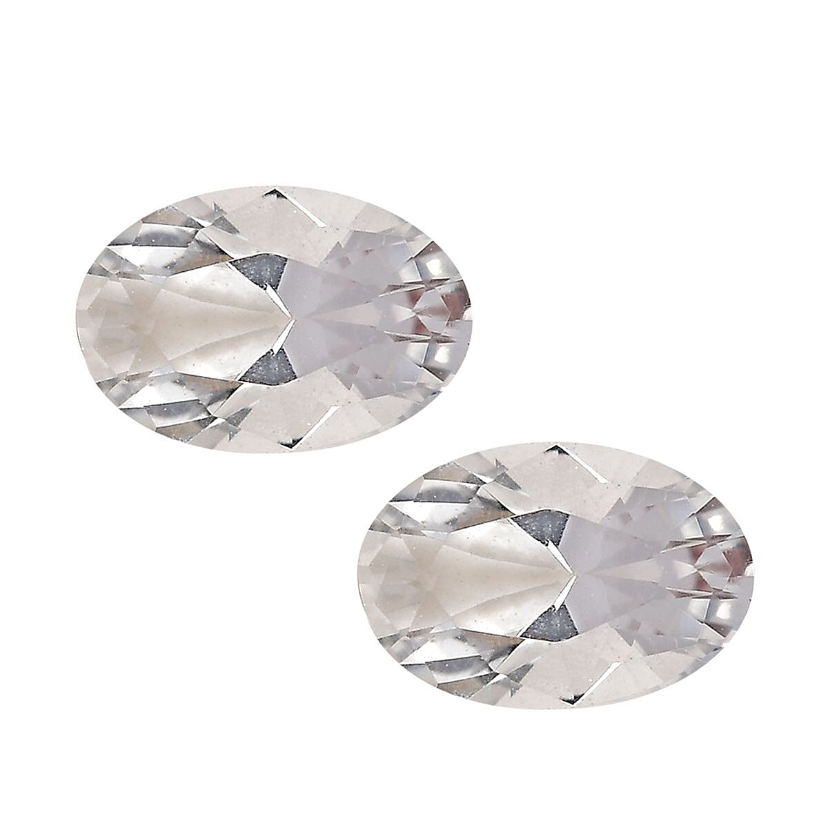 Petalite Set of 2 (Oval 6x4 mm) 0.60 ctw