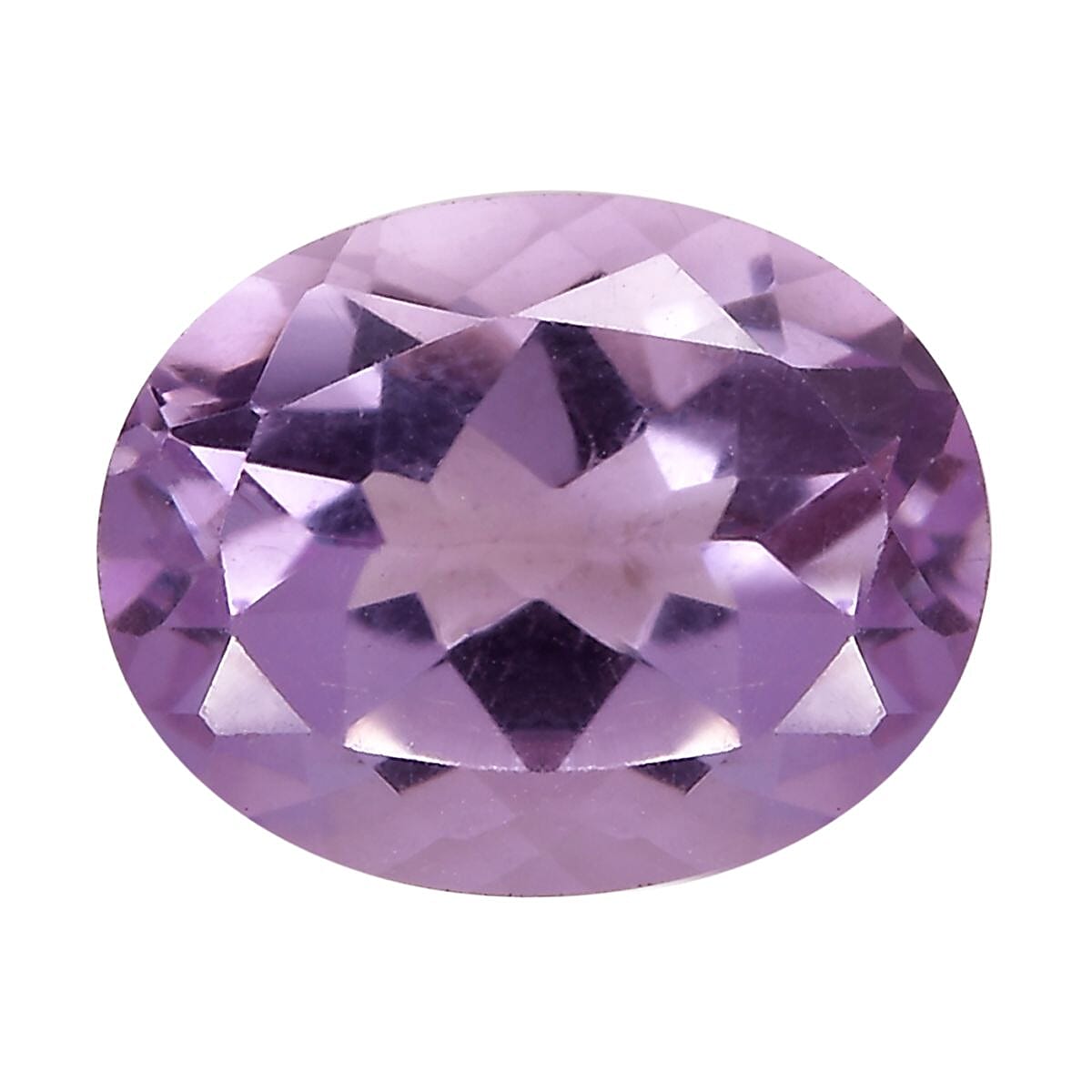 Rose De France Amethyst (Ovl 10x8 mm) 2.05 ctw