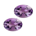 AA Rose De France Amethyst Set of 2 (Ovl 7x5 mm) 1.35 ctw - Sticky add to cart bar