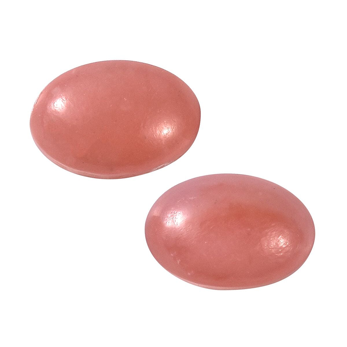 AA Peruvian Pink Opal Set of 2 (Ovl 6x4 mm) 0.78 ctw