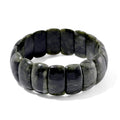 Connemara Marble 340.00 ctw Block Stretch Bracelet - Sticky add to cart bar