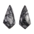 Austrian Pinolith Set of 2 (Kite 14x7 mm) 4.62 ctw - Sticky add to cart bar