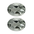 Montezuma Prasiolite Set of 2 (Oval 7x5 mm) 1.35 ctw - Sticky add to cart bar