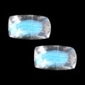 AAA Rainbow Moonstone Set of 2 (Cushion 5x3 mm) 0.42 ctw - Sticky add to cart bar