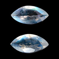 AA Rainbow Moonstone Set of 2 (Mrq 6x3 mm) 0.44 ctw