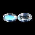 AAA Rainbow Moonstone Set of 2 (Oval 5x3 mm) 0.38 ctw - Sticky add to cart bar