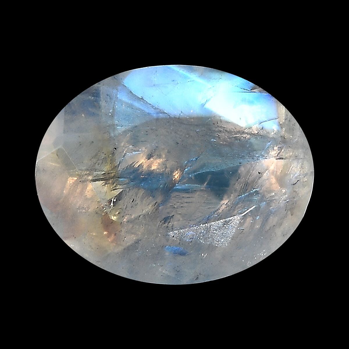 Rainbow Moonstone (Oval 9x7 mm) 1.66 ctw