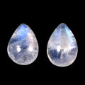 Rainbow Moonstone Set of 2 (Pear 7x5 mm) 1.71 ctw - Sticky add to cart bar