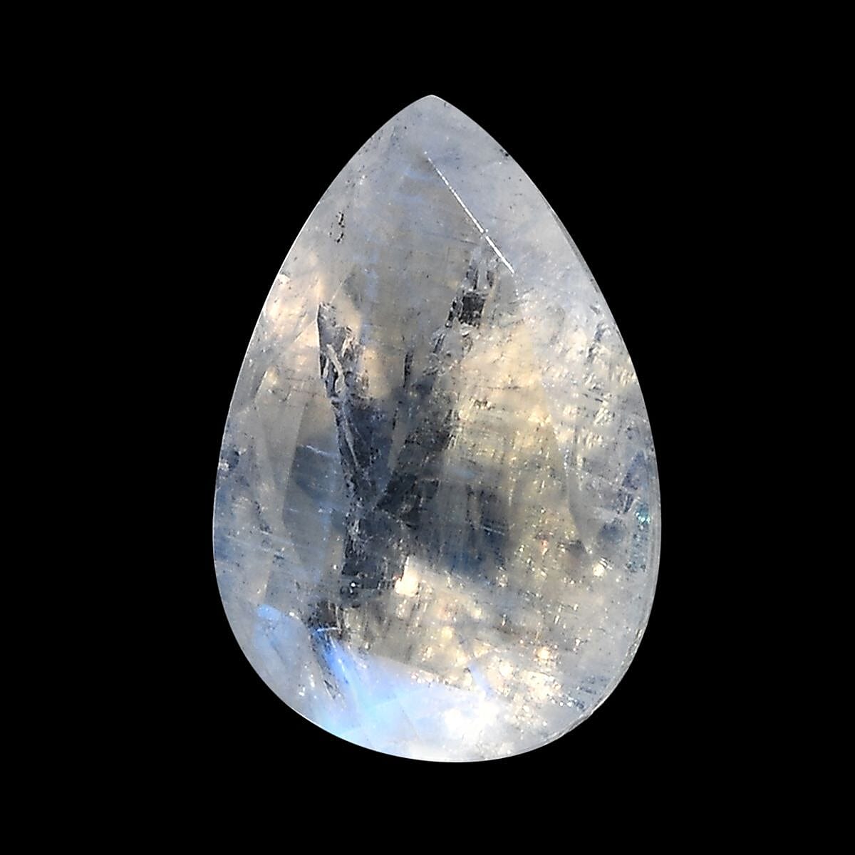 Rainbow Moonstone (Pear 9x6 mm) 1.18 ctw